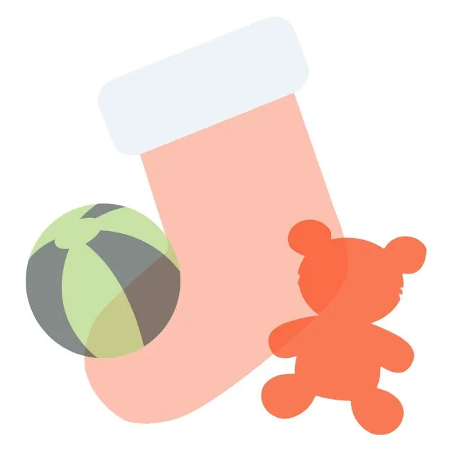 illustration av julklapp ett alternativ på gåvobevis för gåvan julklapp