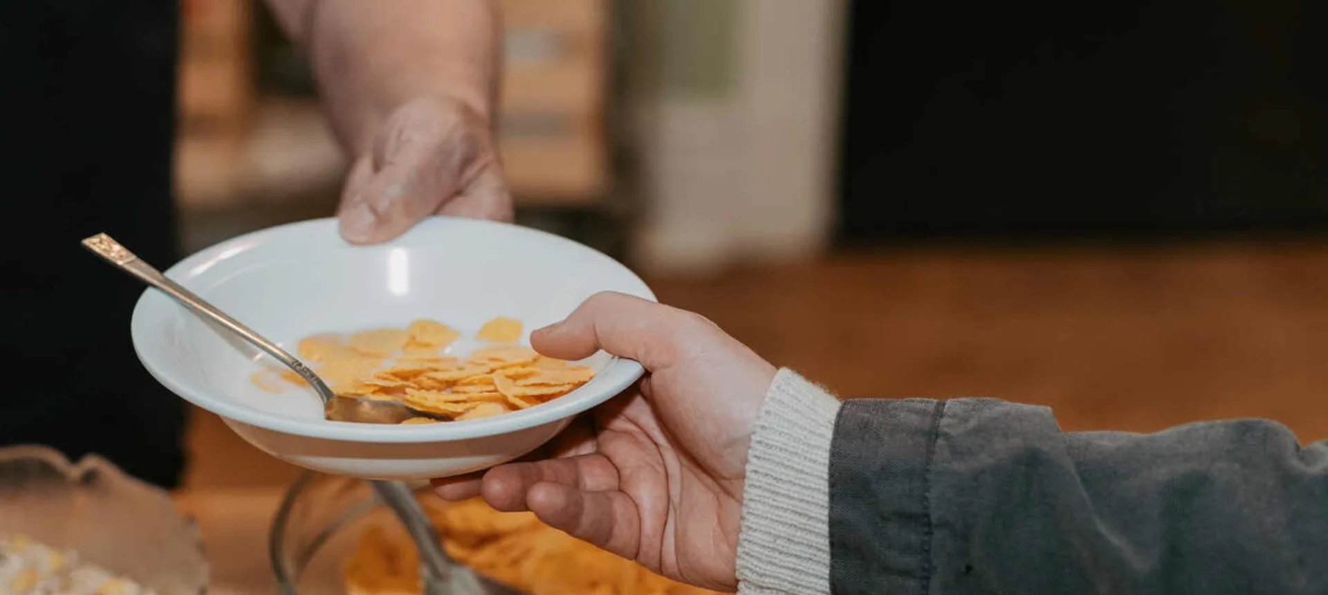 en frukost på Fruksotcafé Vasa, ett exempel på gåva i vår gåvoshop